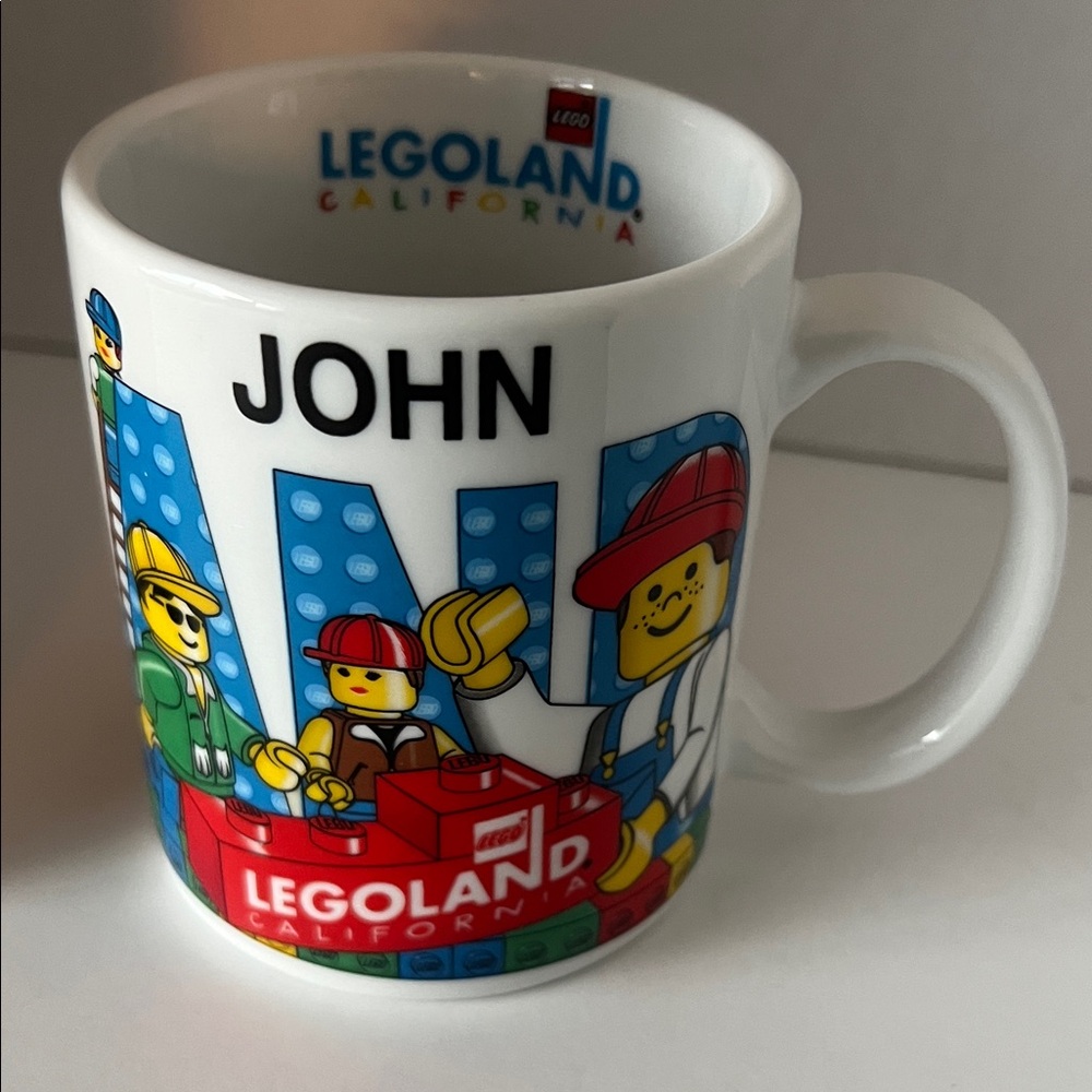 Legoland California Coffee Tea Mug 1998 ‎ John